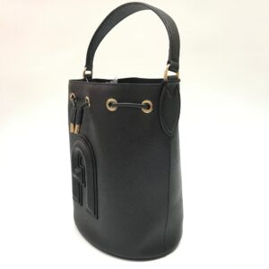 Furla Clio Medium Bucket Bag in Black