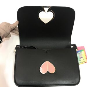 Kate Spade Nicola Twistlock Medium Shoulder Bag Black