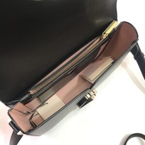 Kate Spade Nicola Twistlock Medium Shoulder Bag Black