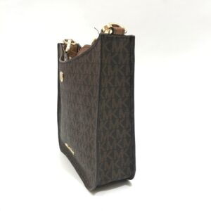 Michael Kors Briley Small Messenger Crossbody in Signature Brown