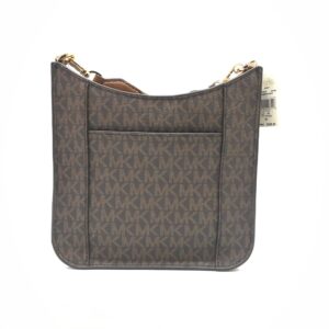 Michael Kors Briley Small Messenger Crossbody in Signature Brown
