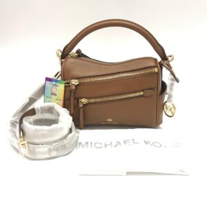 Michael Kors Lorimer Small Satchel in Luggage