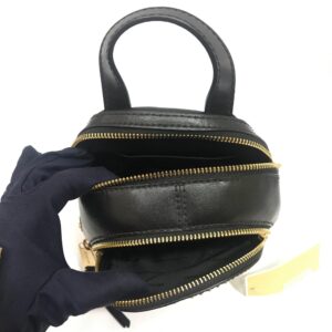 MICHAEL KORS Rhea Backpack Mini (XS) in Black Leather with Studs