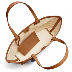 Fossil Rachel Tote in Tan Woven