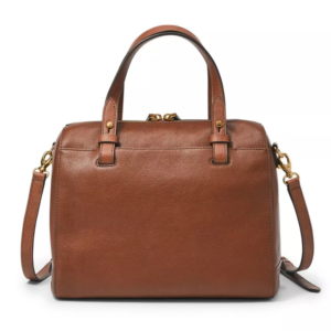 Fossil Rachel Satchel in Brown Leather