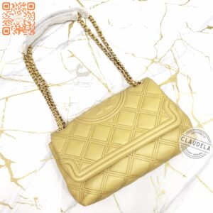 Tory burch Fleming Soft Convertible Shoulder Bag Beeswax