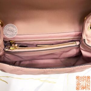 TORY BURCH Soft Fleming Medium Convertible Shoulder Bag in Pink Moon