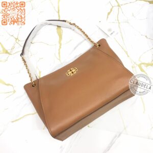 Tory Burch Britten Tote Bag in Bark