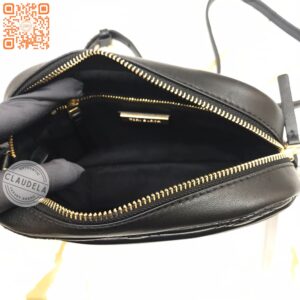 Tory Burch Soft Fleming Camera Bag in Black