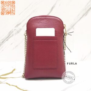 Furla Joy Phone Crossbody in Ciliegia