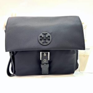 TORY BURCH Tilda Nylon Crossbody in Black