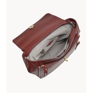 Fossil Amelia 3Way Convertible Backpack in Henna with Little Defect