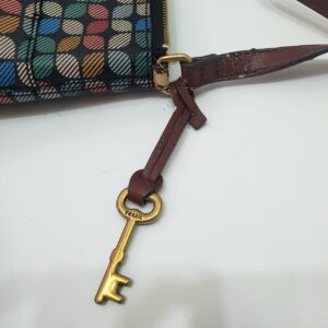 Fossil Fiona Small Crossbody in Black Multi (New with Defect on Strap)